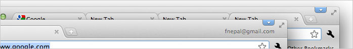 There's a full screen icon in the Mac OS X UI!