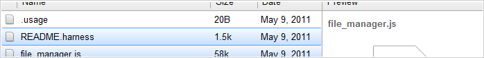 Chrome OS' file manager