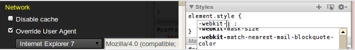 Quite some updates on Web Inspector happened this week.